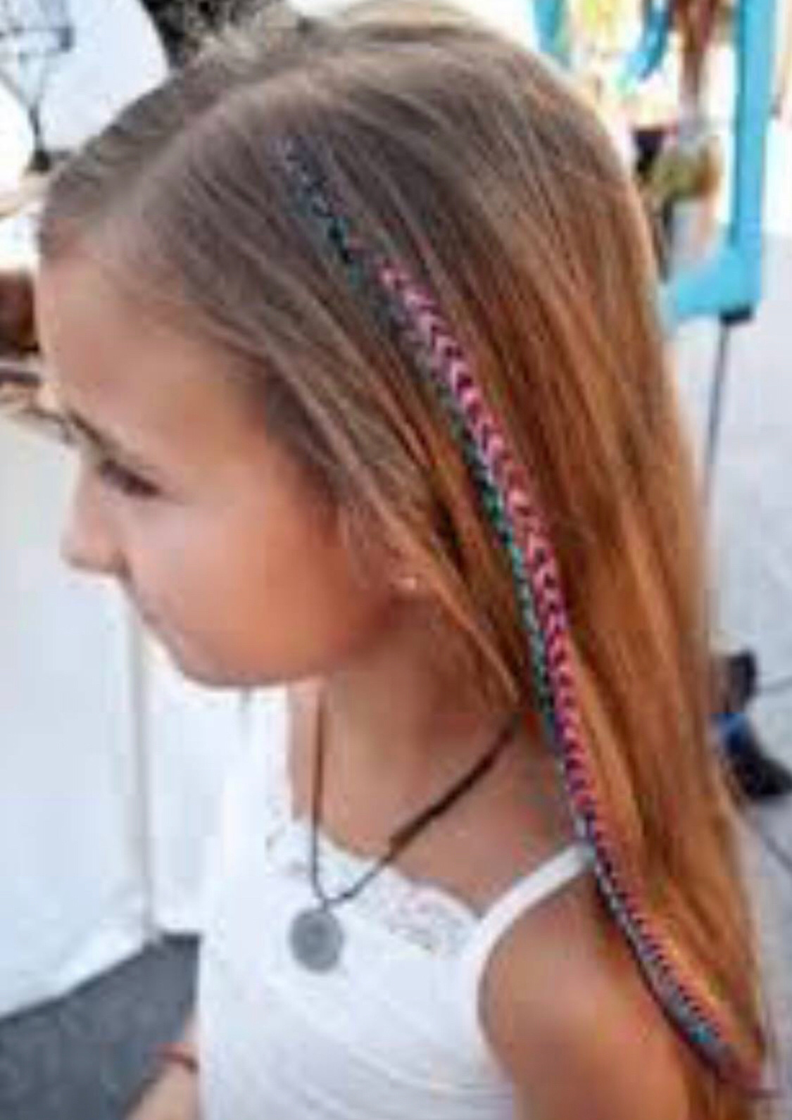 Feather hair 2024 extensions for kids